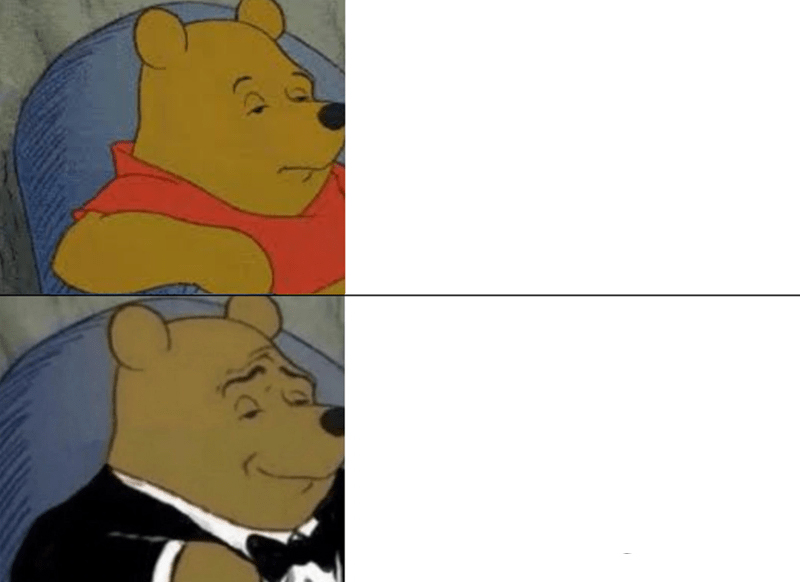 Urso Pooh de Smoking
